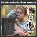 Anti Barking Device For Dogs, 50 Ft Dog Barking Deterrent Devices, 4 Frequency Weatherproof Ultrasonic Bark Deterrent, Effective Stop Barking Dog Devices, Stop the dog from barking at a distance