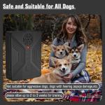 Anti Barking Device For Dogs, 50 Ft Dog Barking Deterrent Devices, 4 Frequency Weatherproof Ultrasonic Bark Deterrent, Effective Stop Barking Dog Devices, Stop the dog from barking at a distance