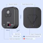 Haoion Dog Barking Deterrent Devices, Auto Ultrasonic Control with 3 Modes - Stop Barking Training Device for Indoor & Outdoor Use - Rechargeable Ultrasonic Bark Box