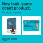 Amazon Basics Preventative Flea, Tick & Mosquito Topical Treatment for X-Large Dogs (Over 55 pounds), 6 Count, Packaging May Vary