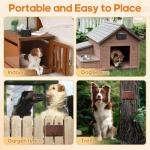 Thunbest Anti Barking Device, 50FT Dog Barking Control Devices with 3 Adjustable Modes, Ultrasonic Dog Bark Deterrent Devices for Indoor & Outdoor, Dog Barking Silencer Bark Box