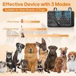 Thunbest Anti Barking Device, 50FT Dog Barking Control Devices with 3 Adjustable Modes, Ultrasonic Dog Bark Deterrent Devices for Indoor & Outdoor, Dog Barking Silencer Bark Box