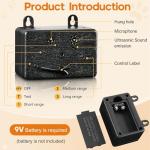 Thunbest Anti Barking Device, 50FT Dog Barking Control Devices with 3 Adjustable Modes, Ultrasonic Dog Bark Deterrent Devices for Indoor & Outdoor, Dog Barking Silencer Bark Box