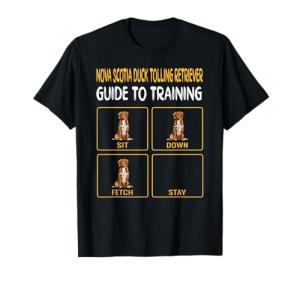 Duck Tolling Retrievers Guide To Training Dog Obedience T-Shirt