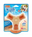 Chew ‘n Clean Chew Toy and Treat in One Chicken Flavored Tri-Point Dog Toy, Small