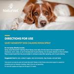 NaturVet Calming Herbal Spray for Dogs, 8 Oz
