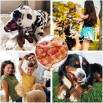 MOXIKIA Dog Chew Toys for Aggressive Chewers Almost Indestructible Dog Toys,Bacon Flavor,Tough Dog Bone Toys for Medium/Large Breed Dogs,Best Chew Toys to Keep Them Busy