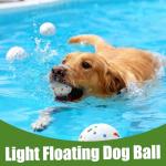 Magicorange 6 Pack Dog Toy Balls 2.2 Inch, ETPU Dogs Balls for Automatic Dog Ball Launcher (White)