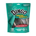 Dingo Dental Sticks for Tarter Control and Freshening Breath, Made with Real Chicken, Great Treats for Small, Medium, and, Large Dogs 15-Count