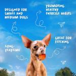 Trustic Balls 2 inch for Small and Medium Size Dogs - for Automatic Dog Ball Launcher, Playing Fetch, and Dog Toy (Balls Pack of 8)