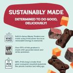 Shameless Pets Soft & Chewy Dog Treats, Beef Up Meaty Tenders, 8oz – Real Beef is 1st Ingredient – Grain Free, No Corn or Soy – Digestive Support – for Small, Medium & Large Dogs
