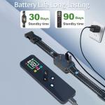 3300ft Dog Training Collar with Remote,Waterproof Dog Shock Collar for Small Medium Large Dogs, Electric Dog Collar with Beep Vibration Shock Boost Shock and Security Lock (Black 2)