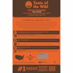 Taste of the Wild High Prairie Canine Grain-Free Recipe with Roasted Bison and Venison Dry Dog Food for Puppies, Made with High Protein from Real Meat and Guaranteed Nutrients and Probiotics 5lb