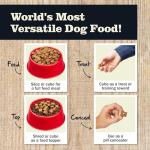 Redbarn Pet Products All-Natural Premium Rolled Dog Food, Beef Recipe - Soft Semi-Moist Wet Formula for High Protein Diet, Training Rewards, & Treat Pill Concealer - 4 lb, 1 Count