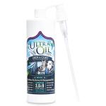 Ultra Oil Skin and Coat Supplement for Dogs and Cats with Hemp Seed, Flaxseed, Grape Seed, and Fish Oils for Relief from Dry Itchy Skin, Dull Coat, Hot Spots, Dandruff, and Allergies, (16 oz)