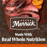 Merrick Premium Grain Free Dry Adult Dog Food, Wholesome And Natural Kibble, Real Texas Beef And Sweet Potato - 4.0 lb. Bag