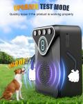 Anti Barking Device for Dogs, 9 - Mode Ultrasonic Dog Barking Control with 50 Ft Range, Rechargeable Waterproof Bark Deterrent Box, Dog Barking Silencer for All Dogs Indoor Outdoor