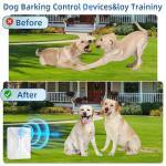 Anti Barking Devices, 3 Modes Ultrasonic Bark Box, Dog Bark Deterrent Devices, Dog Barking Stopper, Anti Barking Device for Dogs Long Range 50ft, Barking Control Devices for Dog Training in Outdoor