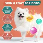 Dog Multivitamin, Dog Vitamins and Supplements, Multivitamin for Dogs with Glucosamine, Probiotics & Omega 3 for Joint, Digestive, Skin, Coat and Immune Health, Chicken Flavor - 180 Bites