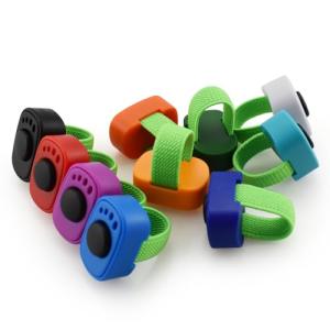 Ruconla Dog Clicker with Finger Ring 10 Pack for Dogs/Cats/Horses/Birds or Other Animals - Mini Finger Clickers for Training