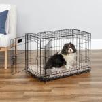 MidWest 30-Inch Two-Door Dog Crate with Divider