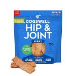 Dogswell Jerky Hip and Joint Dog Treats Grain Free Made in USA Only, Glucosamine and Chondroitin, 24 oz Chicken