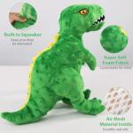 Homounter Dog Toys Cute Dinosaur Plush Toy for Large Dogs - Squeaky Interactive Stuffed Dog Chew Toy for Puppies, Pet Toys for Small to Large Breeds