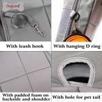 Dog Carrier Backpack - Legs Out Front - Facing Pet Carrier Backpack for Small Medium Large Dogs, Airline Approved Handsa - Canvas Mesh Free Cat Travel Bag