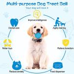 HIPPIH Dog Puzzle Toys 2 Pack, Dog Enrichment Toys for Large Dogs & Small Dogs, Puppy Balls for Treat Dispensing, Durable Balls for Teeth Cleaning/IQ Training/Chewing