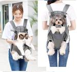 Dog Carrier Backpack - Legs Out Front - Facing Pet Carrier Backpack for Small Medium Large Dogs, Airline Approved Handsa - Canvas Mesh Free Cat Travel Bag