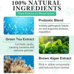 ARMOYA Dog Dental Powder - Teeth Cleaning Powder for Dogs - Dog Dental Care - Plaque & Bad Breath Off P-owder D-og - D-ental Care Supplies for Small - Medium - Large Do-gs