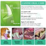 ARMOYA Dog Dental Powder - Teeth Cleaning Powder for Dogs - Dog Dental Care - Plaque & Bad Breath Off P-owder D-og - D-ental Care Supplies for Small - Medium - Large Do-gs