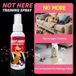 Mesboizy Dog Pee Spray Set, Includes Here Potty & Not Here Training Spray, Puppy Pee Spray, Helps Dogs Develop Proper Potty Habitss (3.38 fl oz Each)