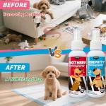 Mesboizy Dog Pee Spray Set, Includes Here Potty & Not Here Training Spray, Puppy Pee Spray, Helps Dogs Develop Proper Potty Habitss (3.38 fl oz Each)