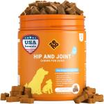 ZENO Glucosamine HCL & Hip and Joint Chews for Dogs - 150 pcs - Advanced Hip and Joint Support for Dogs - with MSM & Green Lipped Mussel - Chicken