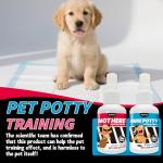 Mesboizy Dog Pee Spray Set, Includes Here Potty & Not Here Training Spray, Puppy Pee Spray, Helps Dogs Develop Proper Potty Habitss (1.69 fl oz Each)
