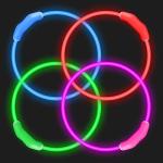 Novkin 2-Pack LED Dog Collar, Light Up Dog Collars,Rechargeable Dog Lights for Night Walking，Universal, Reusable Safety Necklace for Small Medium Large Dogs RED&Pink