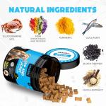 OKKÖBI ZENO Glucosamine HCL & Hip and Joint Chews for Dogs - 150 pcs - Advanced Hip and Joint Support for Senior Dogs - with MSM & Green Lipped Mussel - Chicken