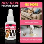 Mesboizy Dog Pee Spray Set, Includes Here Potty & Not Here Training Spray, Puppy Pee Spray, Helps Dogs Develop Proper Potty Habitss (1.69 fl oz Each)