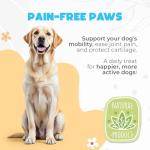 OKKÖBI ZENO Glucosamine HCL & Hip and Joint Chews for Dogs - 150 pcs - Advanced Hip and Joint Support for Senior Dogs - with MSM & Green Lipped Mussel - Chicken