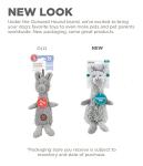 Outward Hound Scruffles Bunny Plush Squeaky Dog Toy, Small