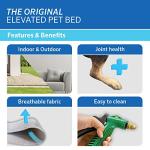 Coolaroo Elevated Dog Bed with Cooling Fabric