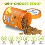ZENO Glucosamine HCL & Hip and Joint Chews for Dogs - 150 pcs - Advanced Hip and Joint Support for Dogs - with MSM & Green Lipped Mussel - Chicken