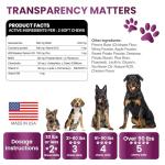 Dog Multivitamin Chewable with Glucosamine - Dog Vitamins and Supplements, Senior & Puppy Multivitamin for Dogs - Pet Chondroitin Hip and Joint Support Health, Immune Booster, Skin, Heart, Probiotics