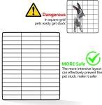 LURIVA DIY Small Animal Playpen, Pet Playpen, Guinea Pig Cages, Rabbit Playpen, Dog Puppy Playpen, Indoor Metal Wire Yard Fence, 15 X 12 Inch, 12 Panels, Black