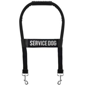 Adjustable Service Dog Handle with Patch,Vest Harness Guide Leash & Accessories Kit,Dog Harness with Handle for All Dog Breeds (11-18 Inch)