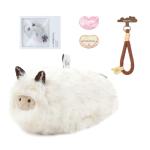 Bobopal Dog Squeak Toys, Stuffed Animals Dog Toys Plush with Crinkle Paper, Durable Dogs Toy for Small, Medium & Large Dogs, Fun Pet Toy for Cats, Gift-Ready Box (JoJo)