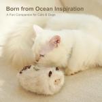 Bobopal Dog Squeak Toys, Stuffed Animals Dog Toys Plush with Crinkle Paper, Durable Dogs Toy for Small, Medium & Large Dogs, Fun Pet Toy for Cats, Gift-Ready Box (JoJo)