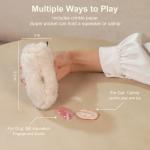 Bobopal Dog Squeak Toys, Stuffed Animals Dog Toys Plush with Crinkle Paper, Durable Dogs Toy for Small, Medium & Large Dogs, Fun Pet Toy for Cats, Gift-Ready Box (JoJo)