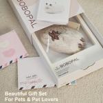 Bobopal Dog Squeak Toys, Stuffed Animals Dog Toys Plush with Crinkle Paper, Durable Dogs Toy for Small, Medium & Large Dogs, Fun Pet Toy for Cats, Gift-Ready Box (JoJo)